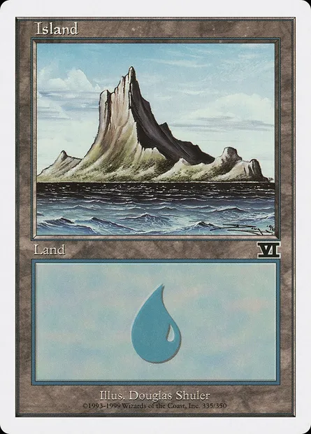 Ile, carte Magic 6ED 335 — extension Classic Sixth Edition