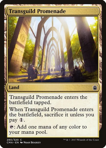 Transguild Promenade, Magic card CMA 280 — Commander Anthology set