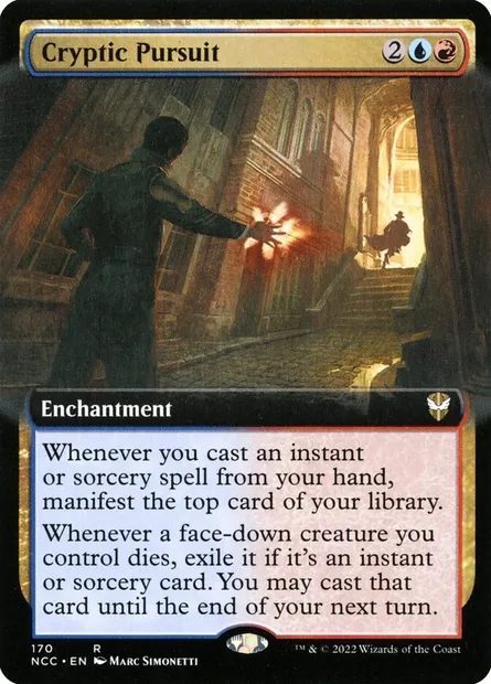 Cryptic Pursuit, Magic card NCC 170 — New Capenna Commander set