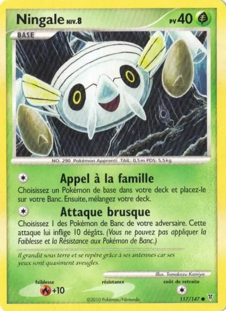 Ningale, carte Pokémon SV 117 — extension Vainqueurs Suprêmes
