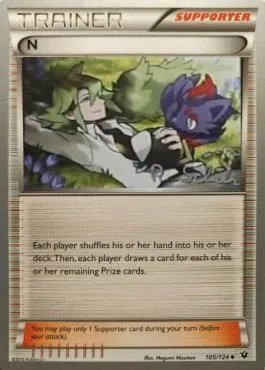 N, carte Pokémon WCD18 105-3 — extension World Championship Decks 2018