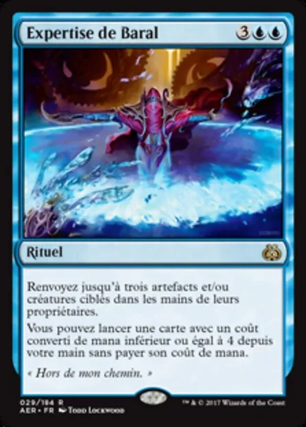 Expertise de Baral, carte Magic AER 29 — extension La révolte éthérique