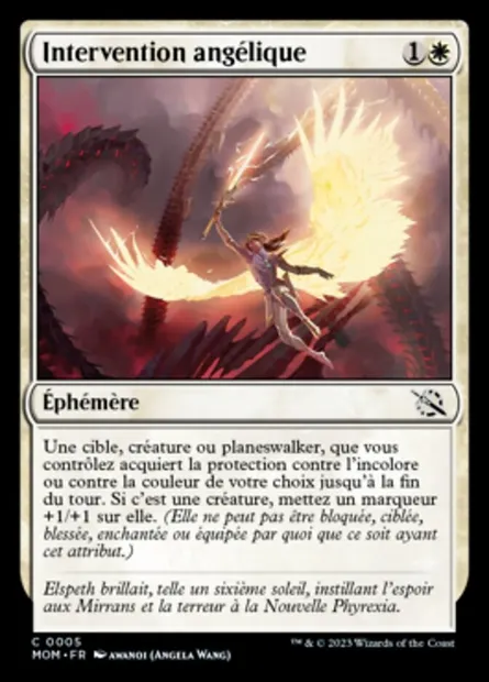 Intervention angélique, carte Magic MOM 5 — extension L'invasion des machines