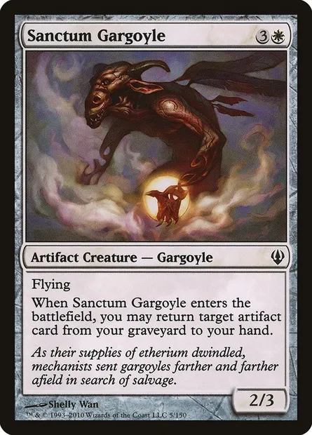 Sanctum Gargoyle, Magic card ARC 5 — Archenemy set