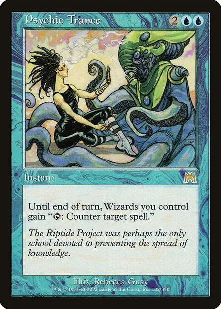 Psychic Trance, Magic card ONS 102 — Onslaught set