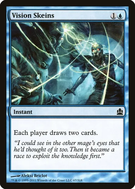 Vision Skeins, Magic card CMD 67 — Commander 2011 set