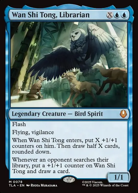 Wan Shi Tong, Librarian, Magic card TLA 78 — Avatar: The Last Airbender set