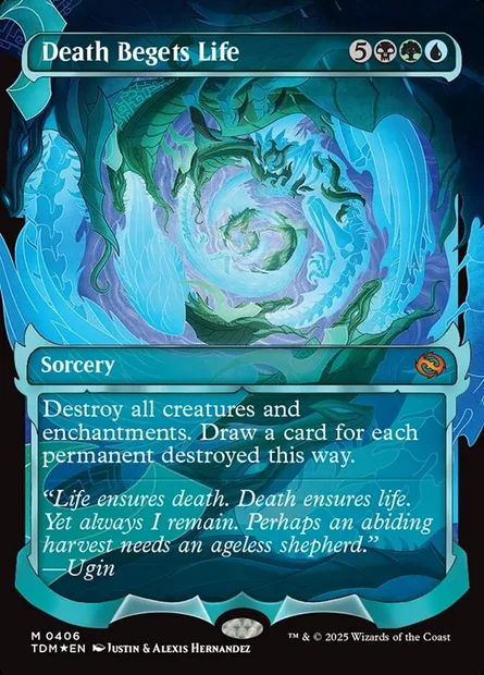 Death Begets Life, Magic card TDM 406 — Tarkir: Dragonstorm set