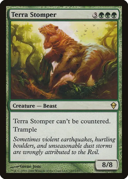 Terra Stomper, Magic card ZEN 187 — Zendikar set