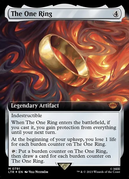 The One Ring, Magic card LTR 791 — The Lord of the Rings: Tales of Middle-earth set