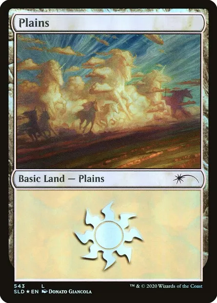 Plaine, carte Magic SLD 543 — extension Secret Lair Drop