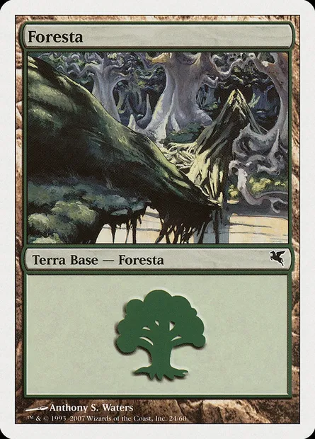Forest, Magic card PSAL L24 — Salvat 2005 set