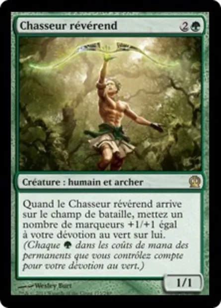 Chasseur révérend, carte Magic THS 173 — extension Theros