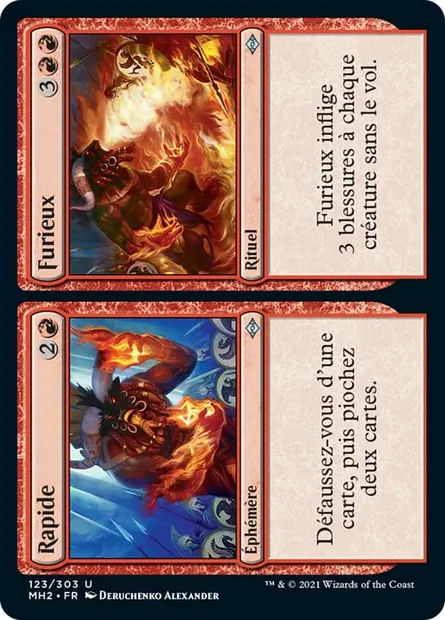 Fast // Furious, carte Magic MH2 123 — extension Horizons du Modern 2