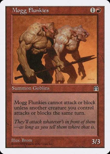 Mogg Flunkies, Magic card ATH 45 — Anthologies set