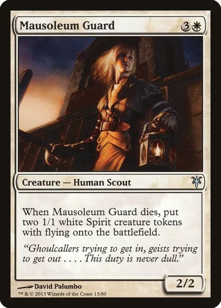 Mausoleum Guard, Magic card DDK 13 — Duel Decks: Sorin vs. Tibalt set