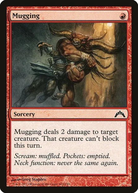 Mugging, Magic card GTC 102 — Gatecrash set