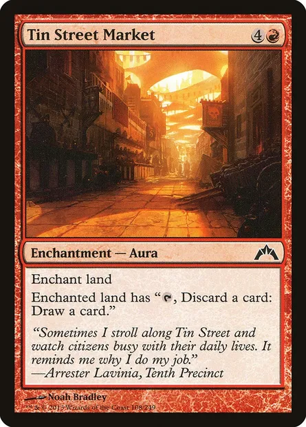 Tin Street Market, Magic card GTC 108 — Gatecrash set