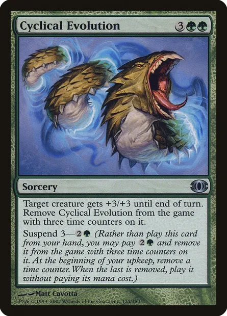 Évolution cyclique, carte Magic FUT 125 — extension Vision de l'Avenir