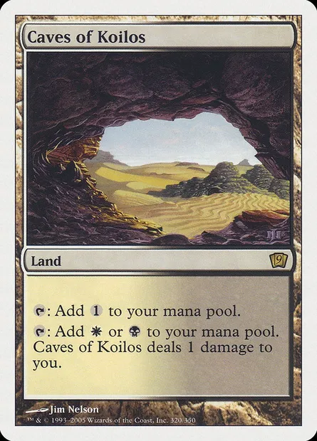 Caves of Koilos, Magic card 9ED 320 — Ninth Edition set