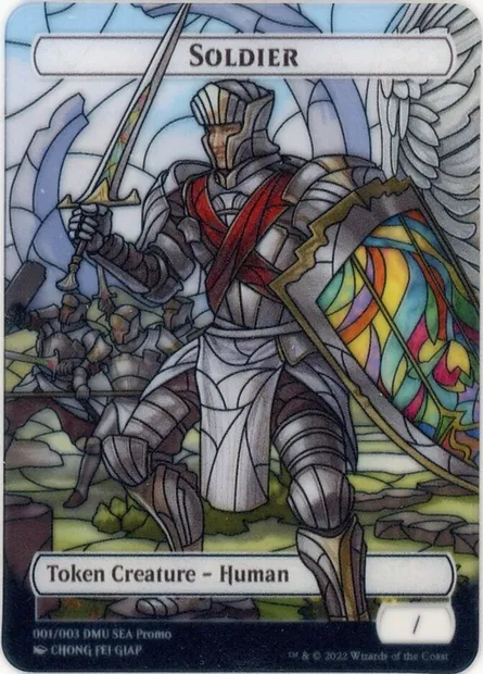 Soldier, Magic card PTDMU 1 — Dominaria United Southeast Asia Tokens set
