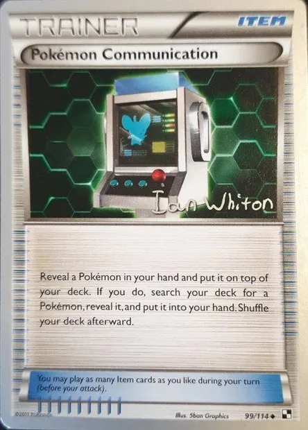 Pokemon Communication, carte Pokémon WCD13 099 — extension World Championship Decks 2013