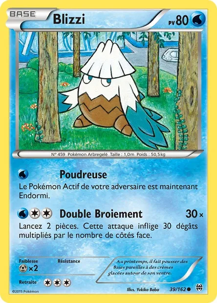 Blizzi, carte Pokémon BKT 39 — extension Impulsion Turbo