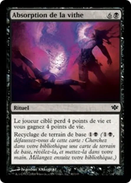 Absorption de la vithe, carte Magic CON 40 — extension Conflux