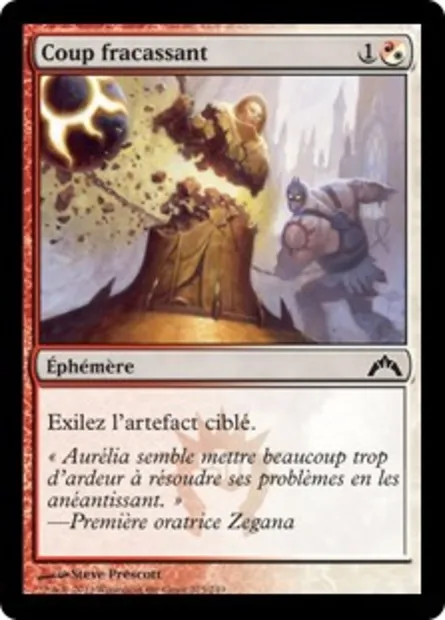 Coup fracassant, carte Magic GTC 225 — extension Insurrection