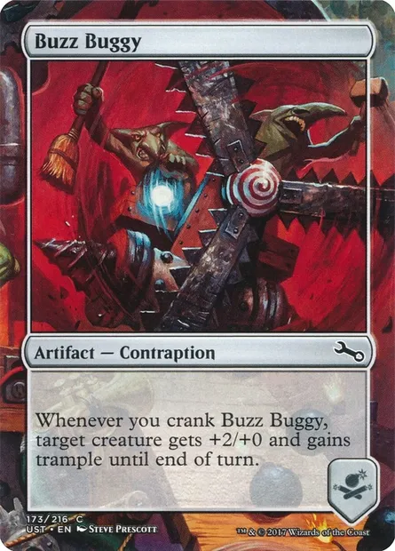 Buzz Buggy, Magic card UST 173 — Unstable set