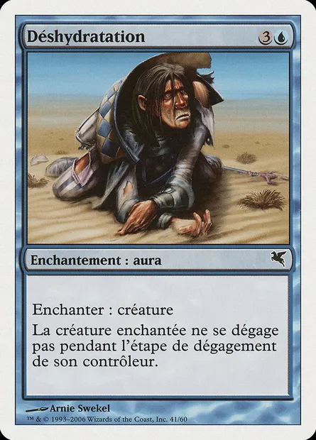 Dehydration, Magic card PSAL H41 — Salvat 2005 set