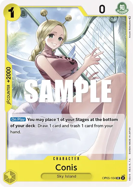 Conis, One Piece card OP05-104 — AWAKENING OF THE NEW ERA set
