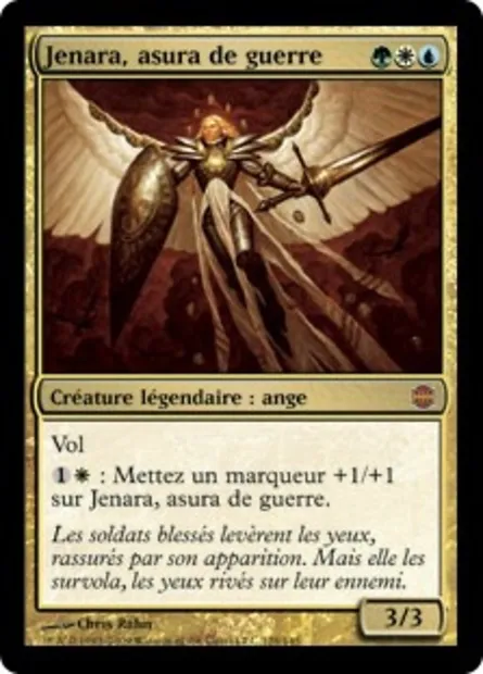 Jenara, asura de guerre, carte Magic ARB 128 — extension La Renaissance d'Alara