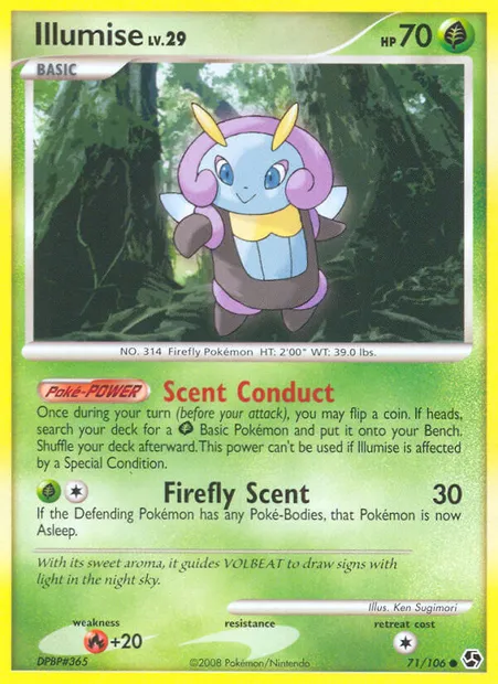 Illumise, Pokémon card GE 71 — Great Encounters set