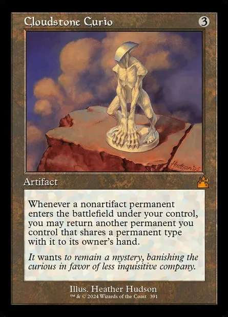 Cloudstone Curio, Magic card RVR 391 — Ravnica Remastered set