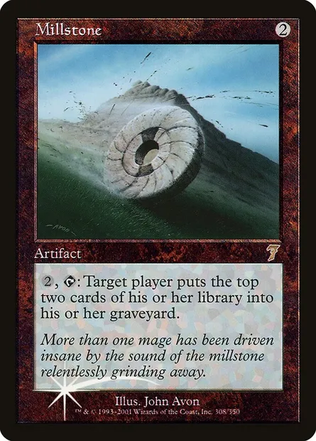 Millstone, Magic card 7ED 308★ — Seventh Edition set