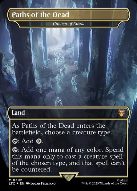 Caverne des âmes, carte Magic LTC 392 — extension Tales of Middle-earth Commander