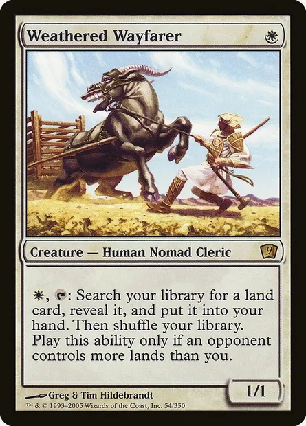 Weathered Wayfarer, Magic card 9ED 54★ — Ninth Edition set