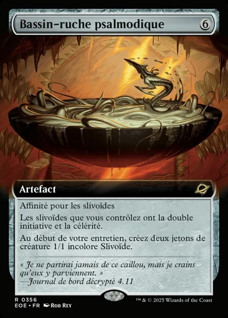 Bassin-ruche psalmodique, carte Magic EOE 356 — extension Edge of Eternities
