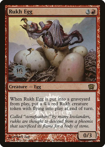Rukh Egg, Magic card P8ED 216★ — Eighth Edition Promos set
