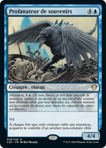 Profanateur de souvenirs, carte Magic C20 38 — extension Commander 2020