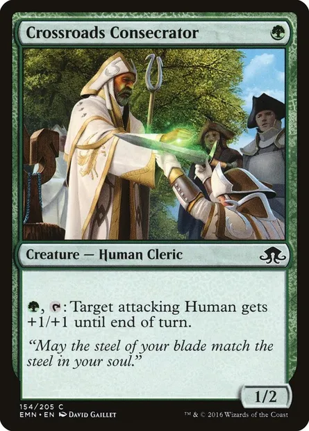Crossroads Consecrator, Magic card EMN 154 — Eldritch Moon set