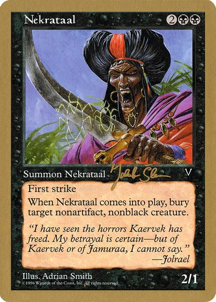 Nekrataal, Magic card WC97 js66 — World Championship Decks 1997 set