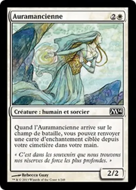 Auramancienne, carte Magic M14 6 — extension Magic 2014