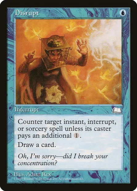 Perturbation, carte Magic WTH 37 — extension Aquilon