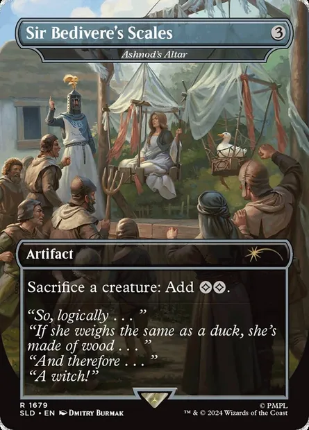 Autel d'Ashnod, carte Magic SLD 1679 — extension Secret Lair Drop