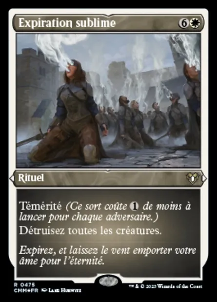 Expiration sublime, carte Magic CMM 475 — extension Commander Masters