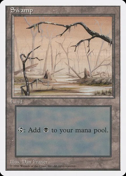 Swamp, Magic card ITP 60 — Introductory Two-Player Set set