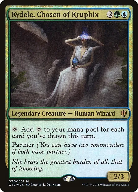 Kydele, Chosen of Kruphix, Magic card C16 35 — Commander 2016 set