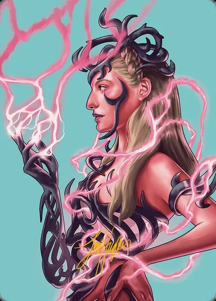 Breya, Etherium Shaper // Breya, Etherium Shaper, Magic card AMH3 49 — Modern Horizons 3 Art Series set
